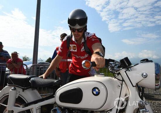 Vettel e la sua passione per le moto