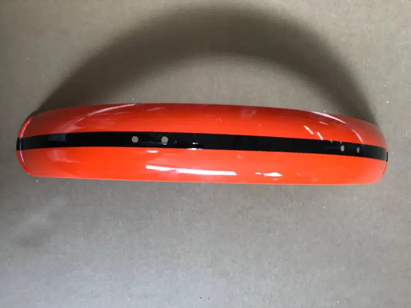 Parafango ant arancio A Ducati Scrambler VV