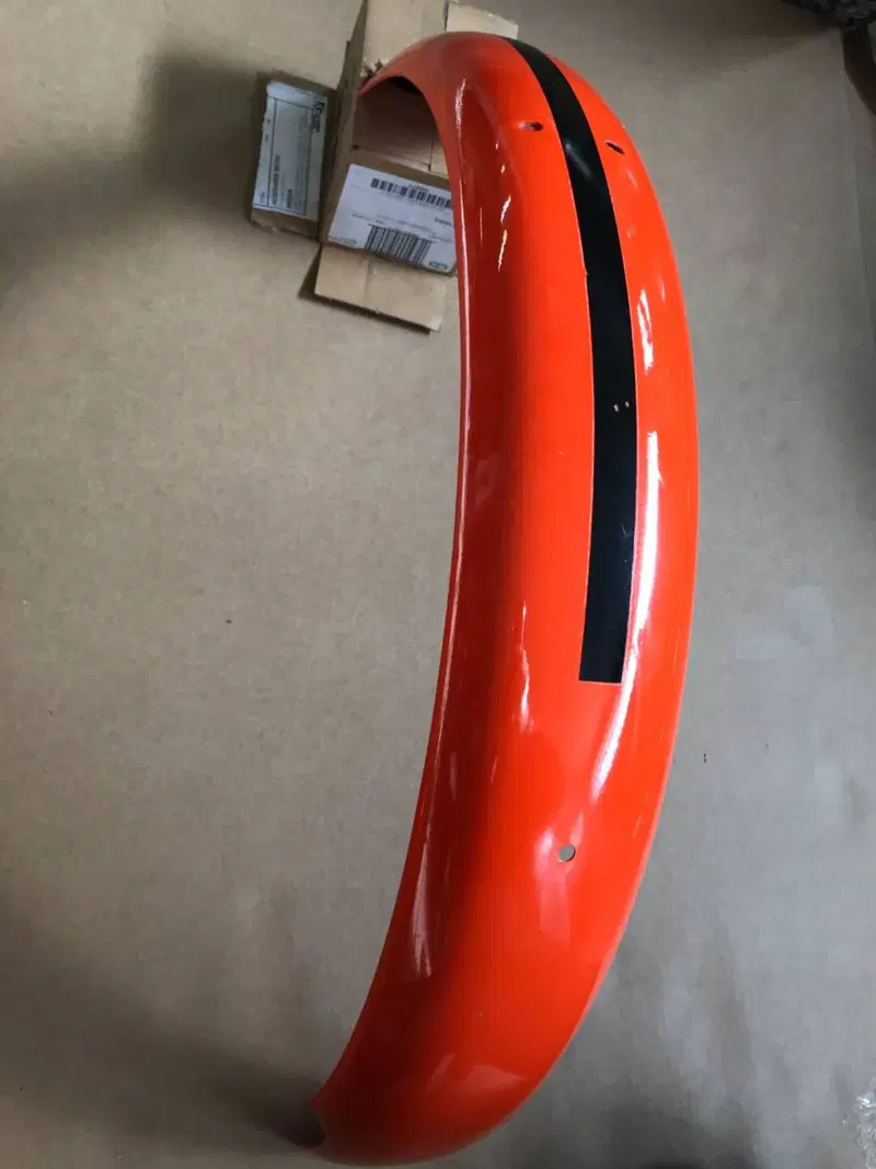 Parafango post arancio G Ducati 250 Scrambler VV