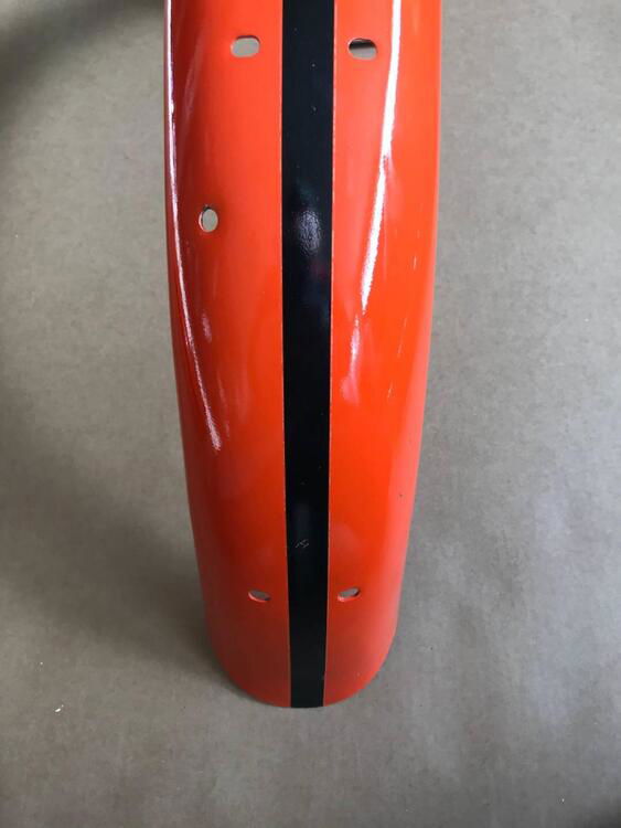Parafango post arancio H Ducati 250 Scrambler VV