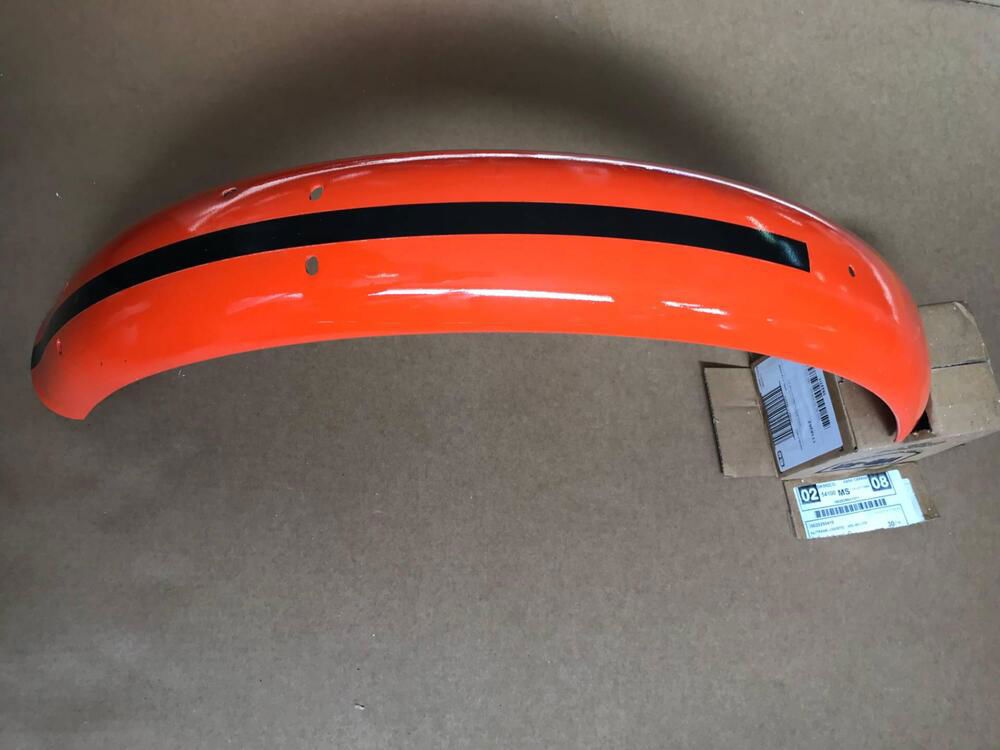 Parafango post arancio H Ducati 250 Scrambler VV (4)