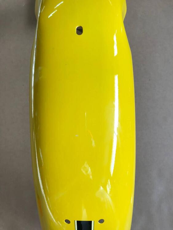 Parafango post giallo P Ducati 350-450 ScramblerSL