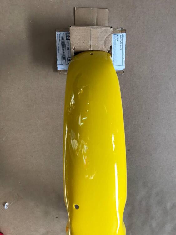 Parafango post giallo P Ducati 350-450 ScramblerSL (4)