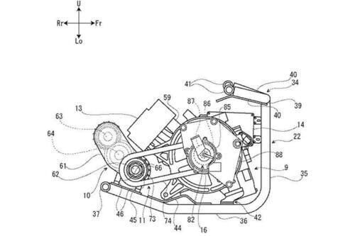 Suzuki. Spunta il brevetto di una moto elettrica (3)