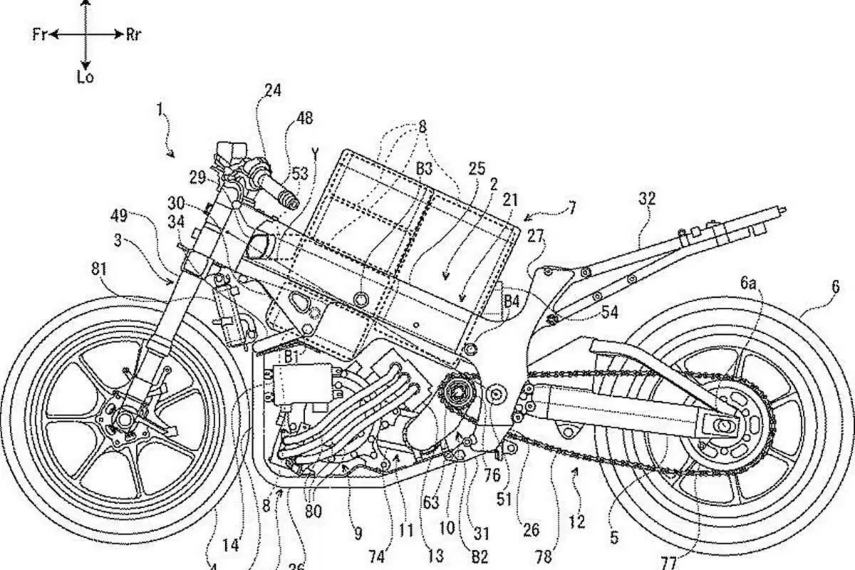 Suzuki. Spunta il brevetto di una moto elettrica