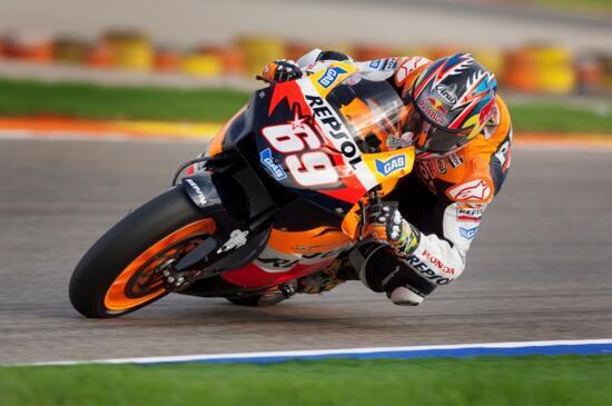 Nicky Hayden nel 2006 con la RC211V