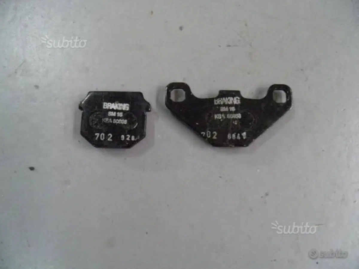 COPPIA PASTIGLIE BRAKING PER APRILIA 50 E DERBI 50 (2)