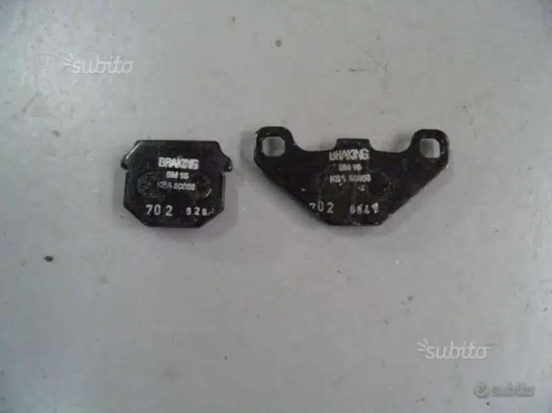 COPPIA PASTIGLIE BRAKING PER APRILIA 50 E DERBI 50 (2)