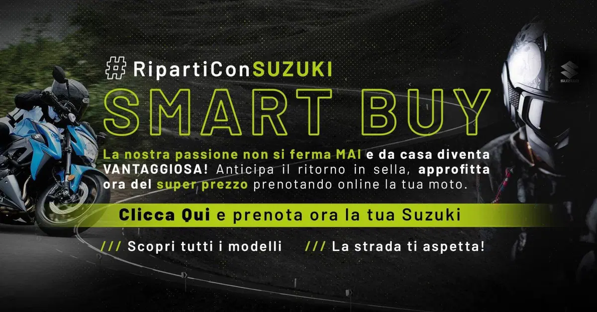 Suzuki Smart Buy e #suzukiportechiusetelefoniaperti: anche in lockdown, la rete c'&egrave;