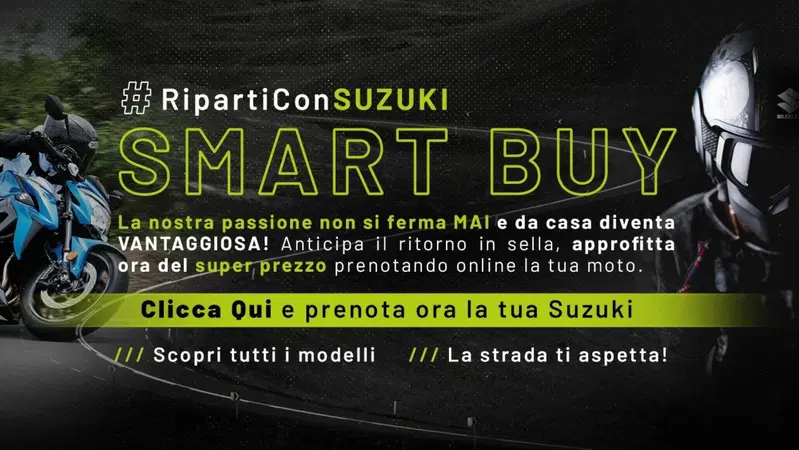 Suzuki Smart Buy e #suzukiportechiusetelefoniaperti: anche in lockdown, la rete c'&egrave;