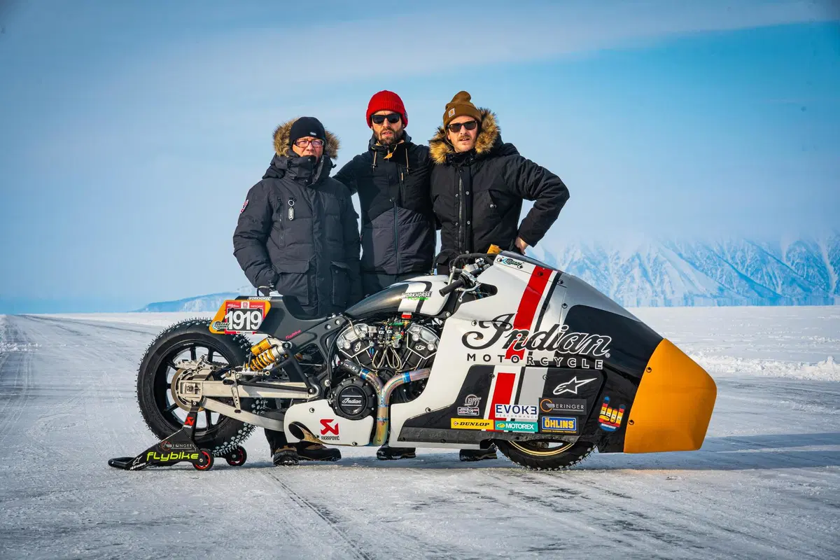 Indian Appaloosa V2.0: tenta il record di velocità in Siberia. Senza Mamola (3)