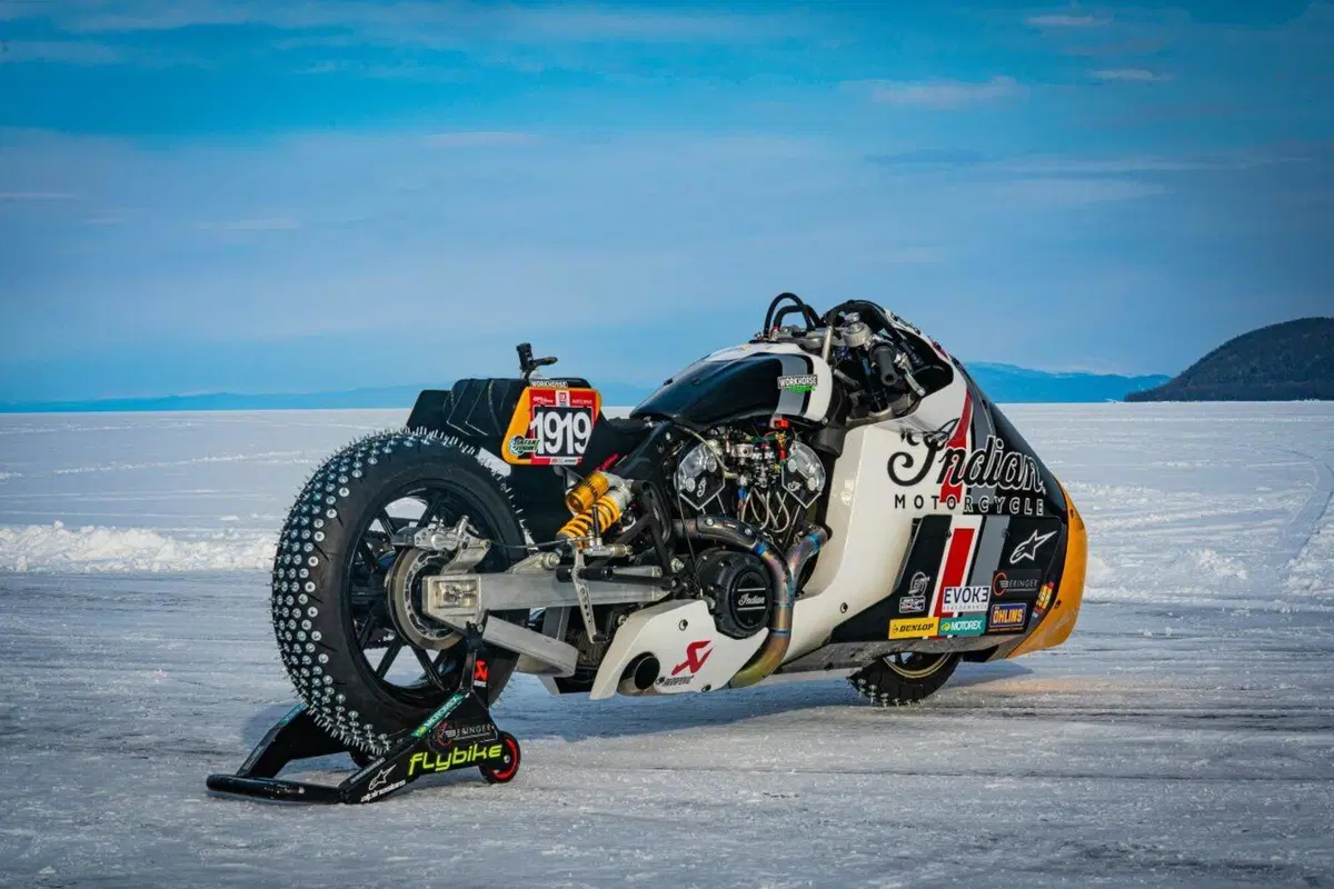 Indian Appaloosa V2.0: tenta il record di velocità in Siberia. Senza Mamola (5)