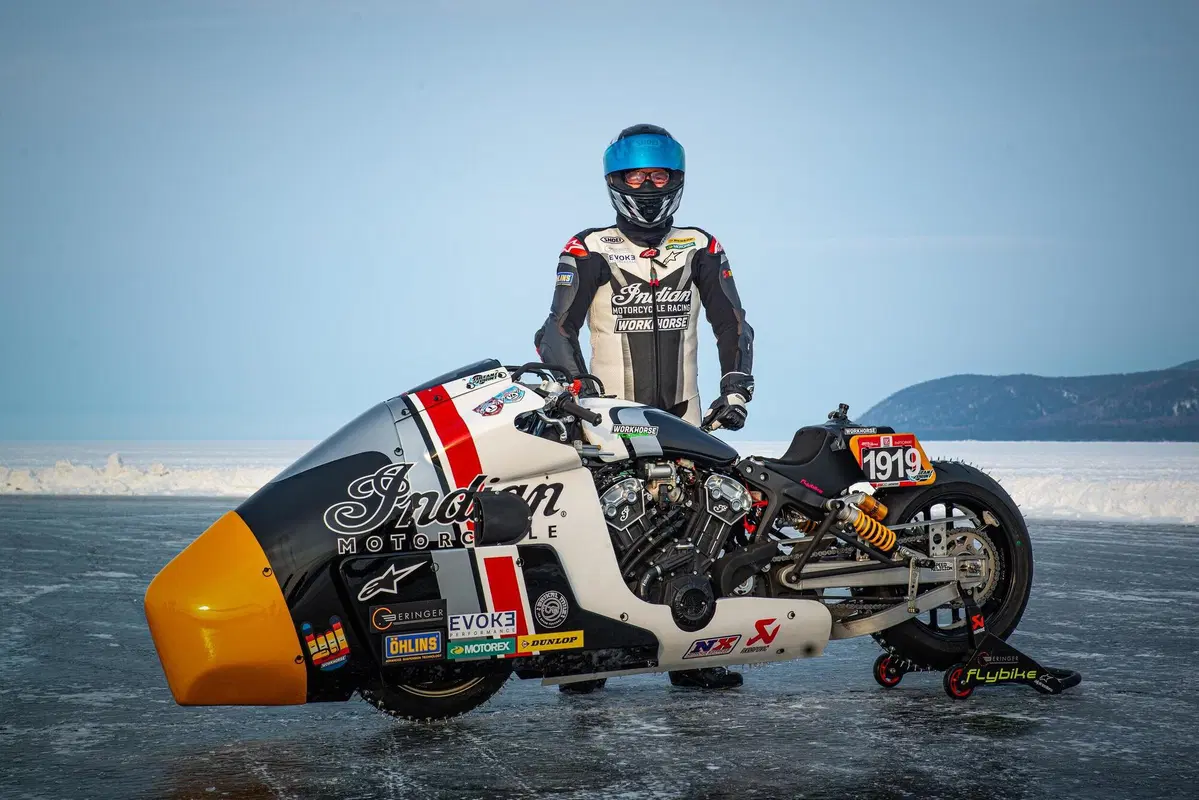Indian Appaloosa V2.0: tenta il record di velocità in Siberia. Senza Mamola