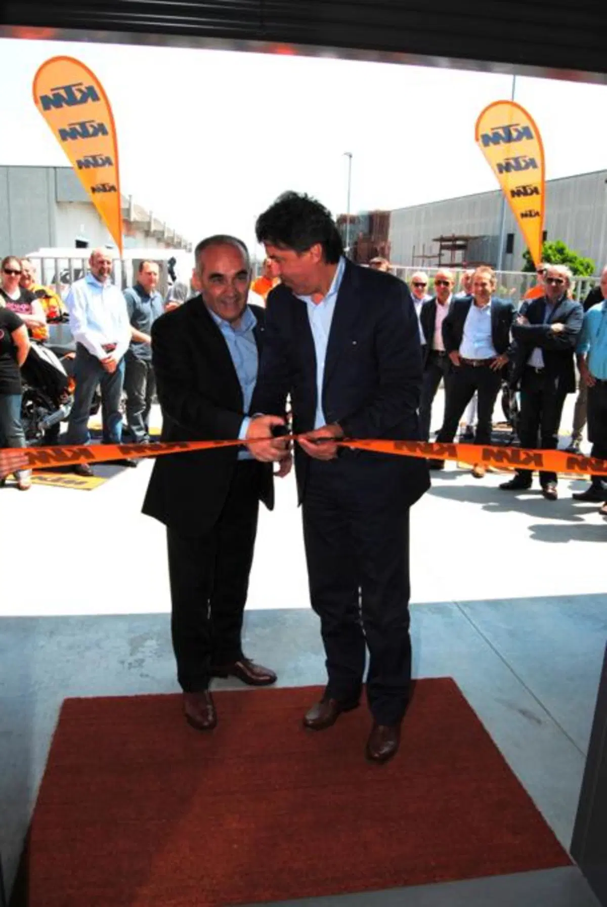 KTM Italia inaugura la nuova sede ad Albano S. Alessandro