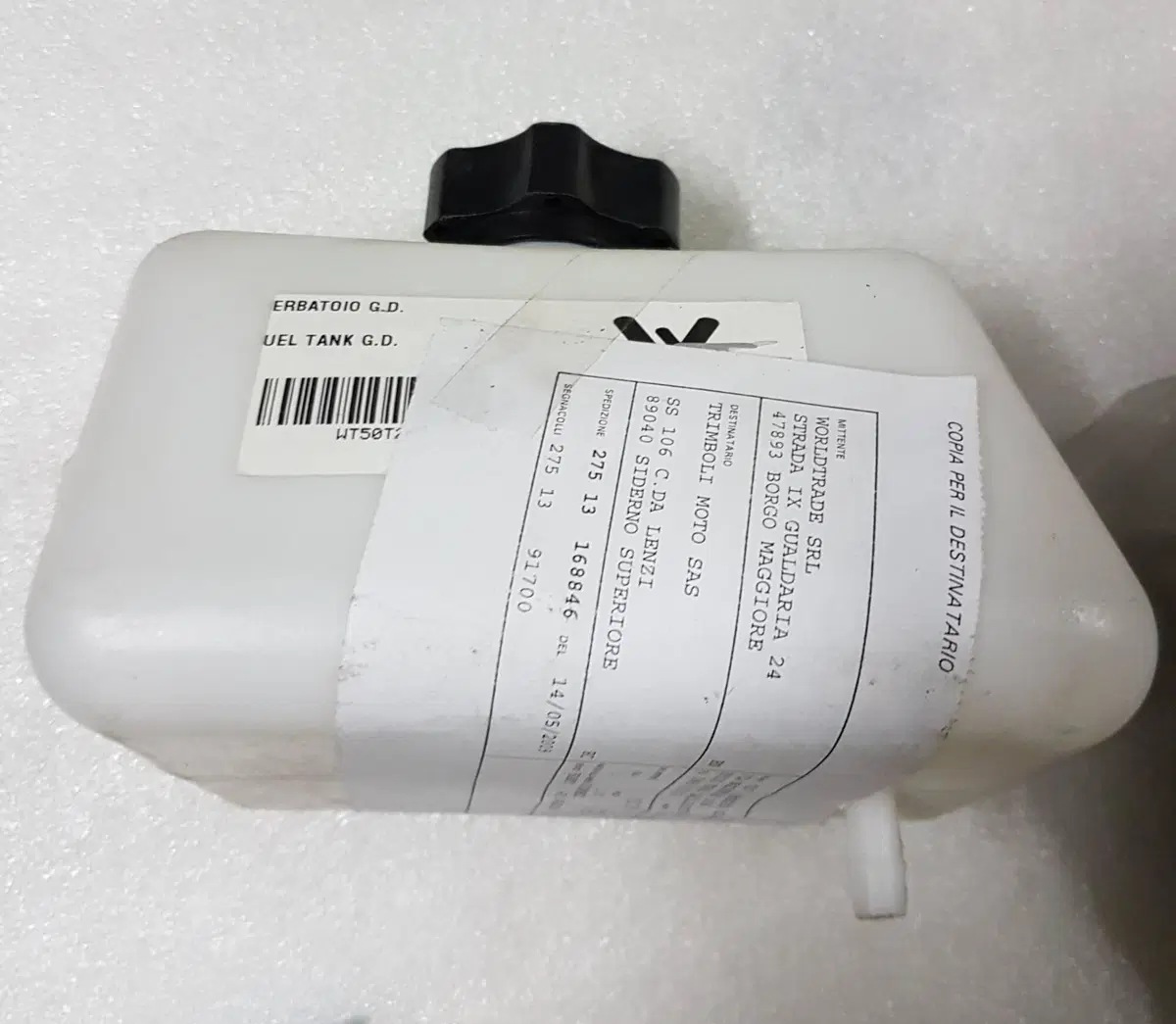 SERBATOIO BENZINA PER MINIMOTO CNESE MINI MOTO .