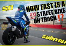 Sylvain Guintoli: Suzuki MotoGP contro GSX-R1000 a Donington