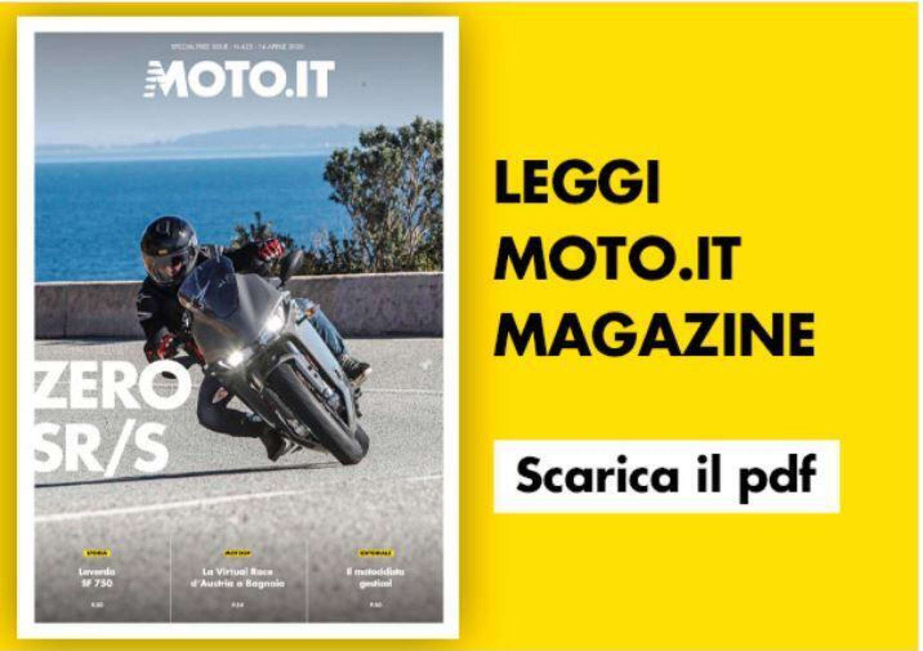 Magazine n&deg; 422, scarica e leggi il meglio di Moto.it 