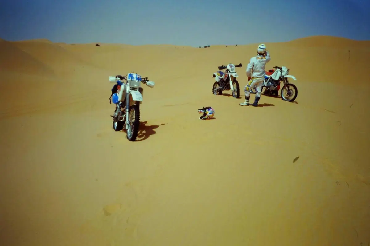 I Diari delle Motociclette. 1. Francesco Gaielli. Libia ‘97 con Fabrizio (2)