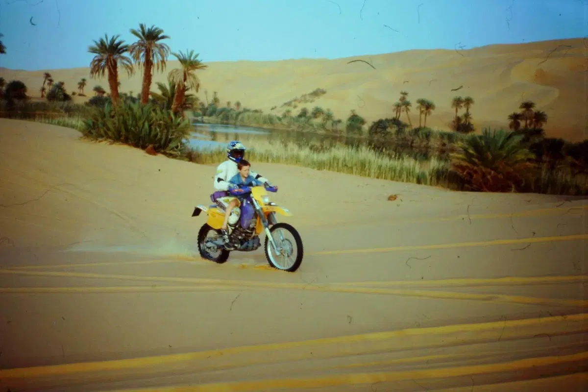 I Diari delle Motociclette. 1. Francesco Gaielli. Libia ‘97 con Fabrizio (7)