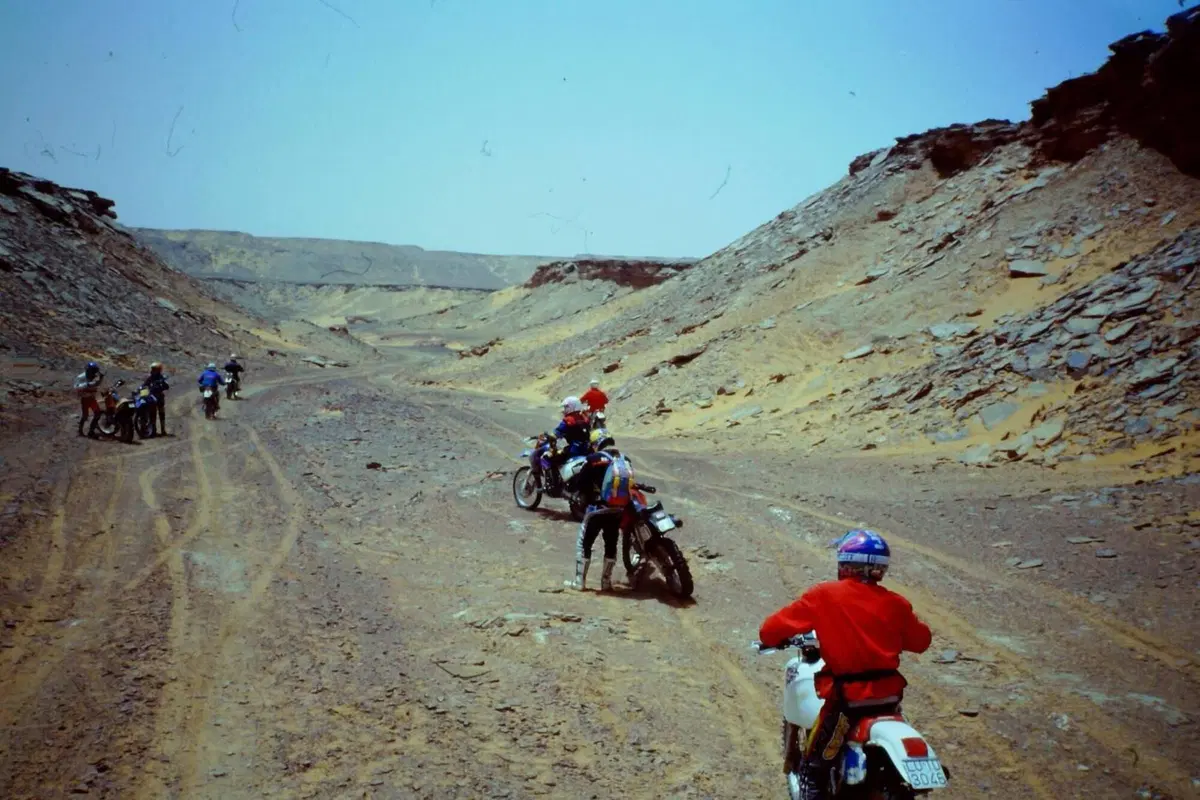 I Diari delle Motociclette. 1. Francesco Gaielli. Libia ‘97 con Fabrizio (25)