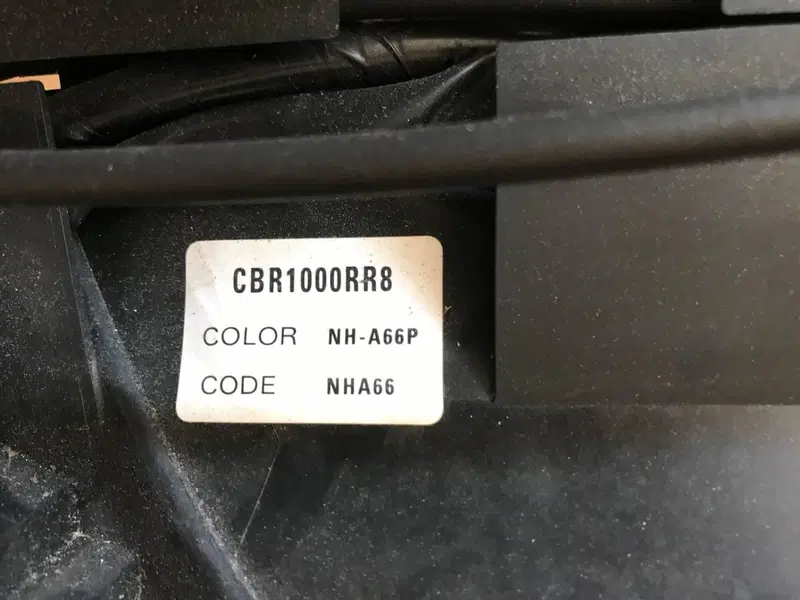 Parafango post Honda CBR 1000 2008 SL (3)