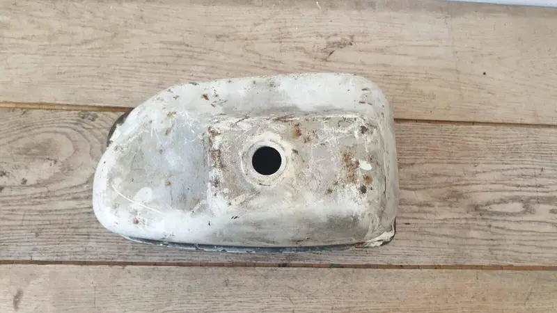 Serbatoio Vespa bianco S.L Piaggio