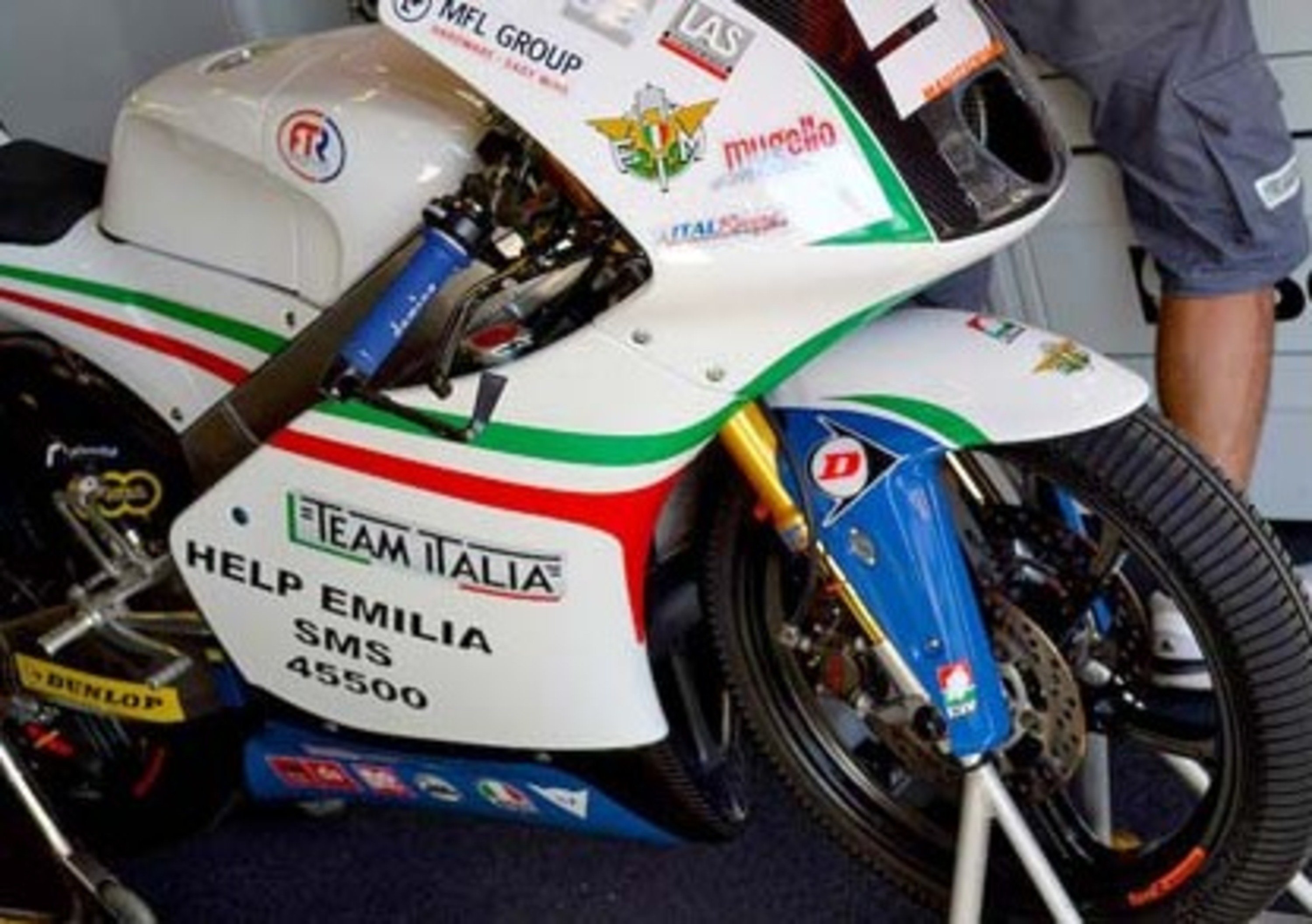 Moto3. Team Italia FMI a sostegno dei terremotati in Emilia