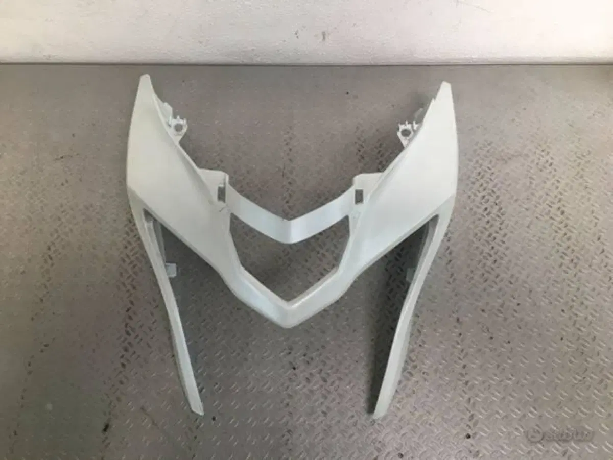 Cappottatura anteriore cornice Honda CB500F bianco
