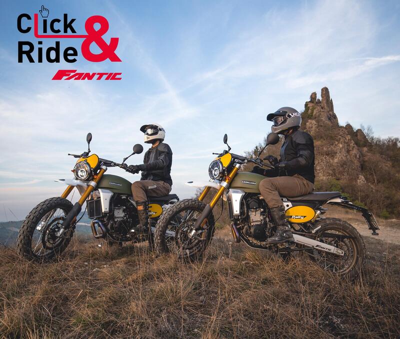 Fantic &ldquo;Click &amp; Ride&rdquo;, bonus per chi si prenota online