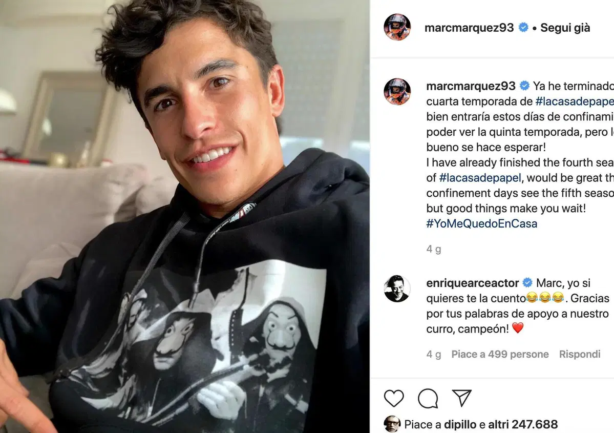 MotoGP. Marc M&aacute;rquez, la quarantena e le incognite sul futuro della stagione