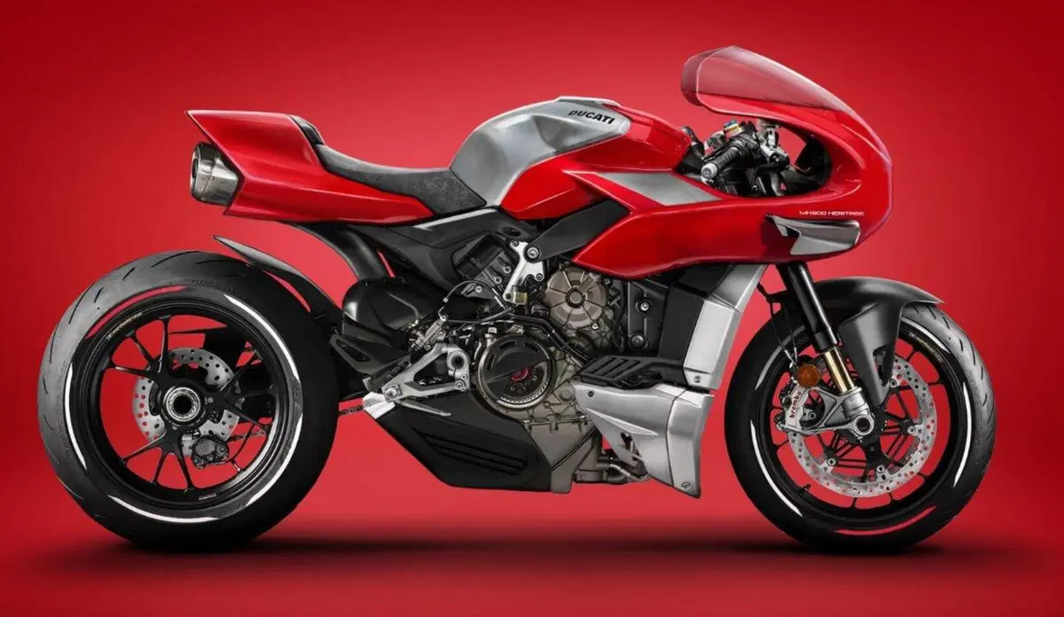 La Ducati Panigale V4 Heritage di Jakusa Design (2)