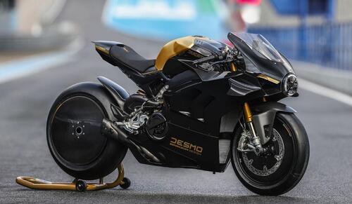 La Ducati Panigale V4 Heritage di Jakusa Design