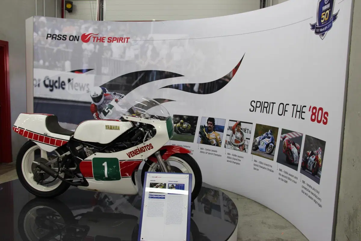 Agostini e Dovizioso raccontano la storia di Yamaha nelle gare (32)