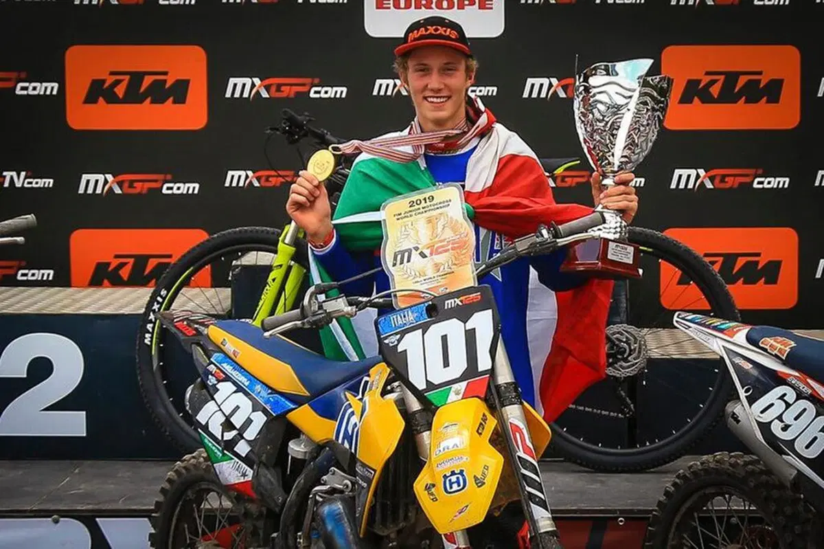 Motocross. Mattia Guadagnini: il sorriso prima di tutto