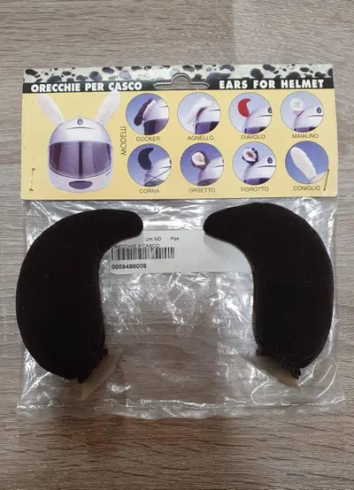 OOFFERTA!! ORECCHIE STYL 50 NERE PER CASCO