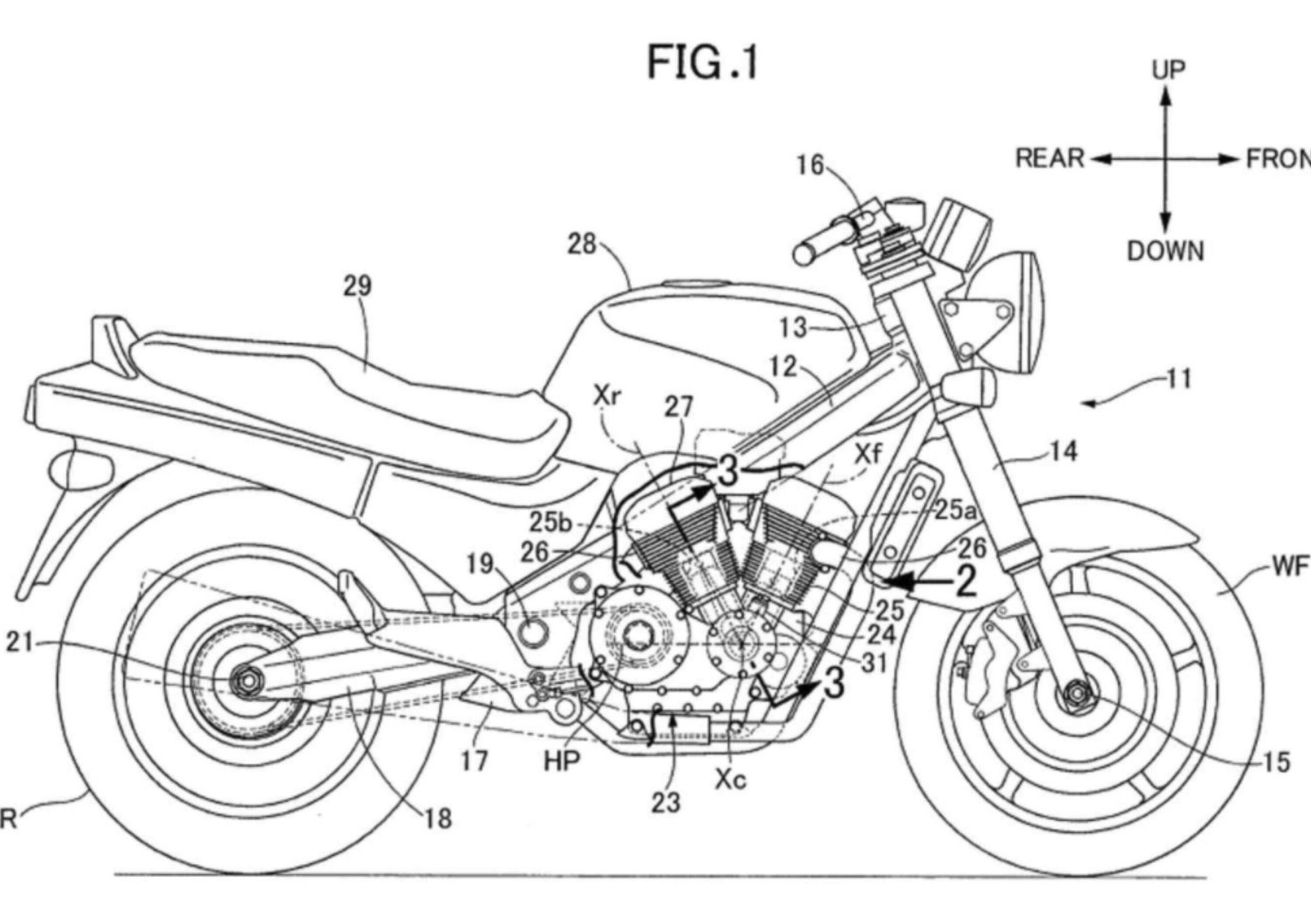 Honda brevetta un nuovo bicilindrico. Ma non sar&agrave; la nuova Transalp