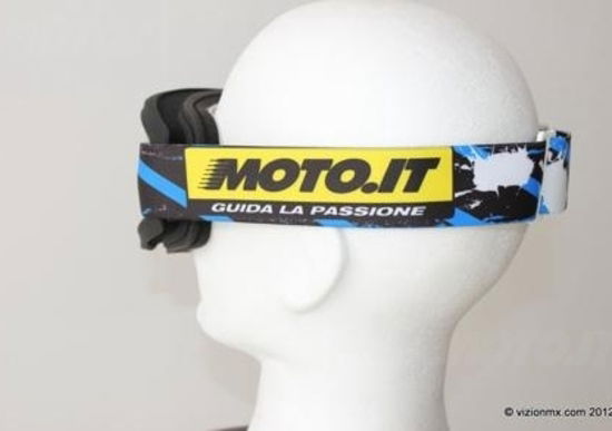 Elastico personalizzato per maschere offroad Vizion Elastic Band