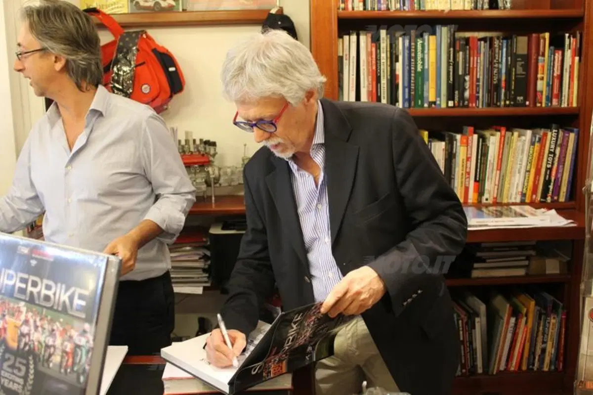 Claudio Porrozzi presenta il suo libro dedicato ai 25 anni della SBK  (10)