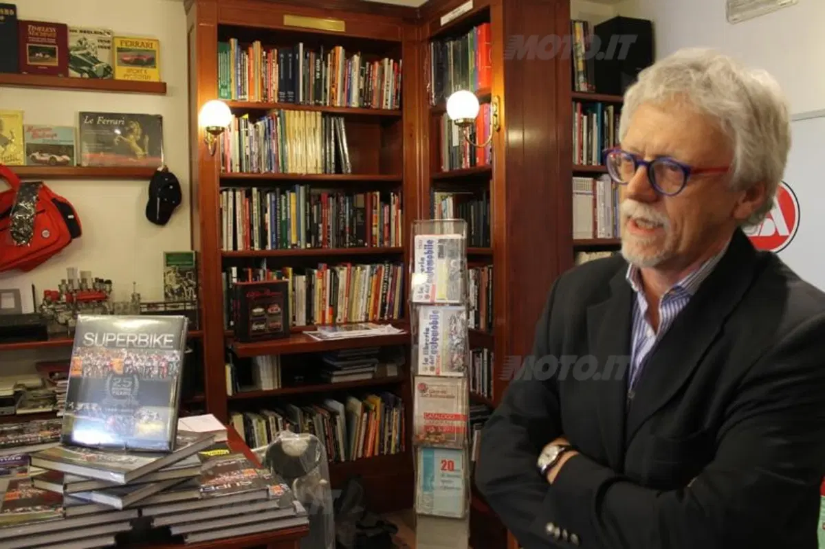 Claudio Porrozzi presenta il suo libro dedicato ai 25 anni della SBK  (13)