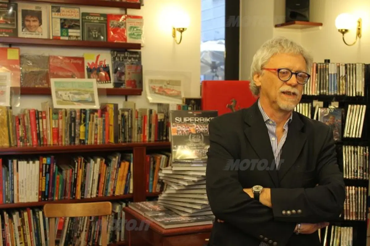 Claudio Porrozzi presenta il suo libro dedicato ai 25 anni della SBK  (16)