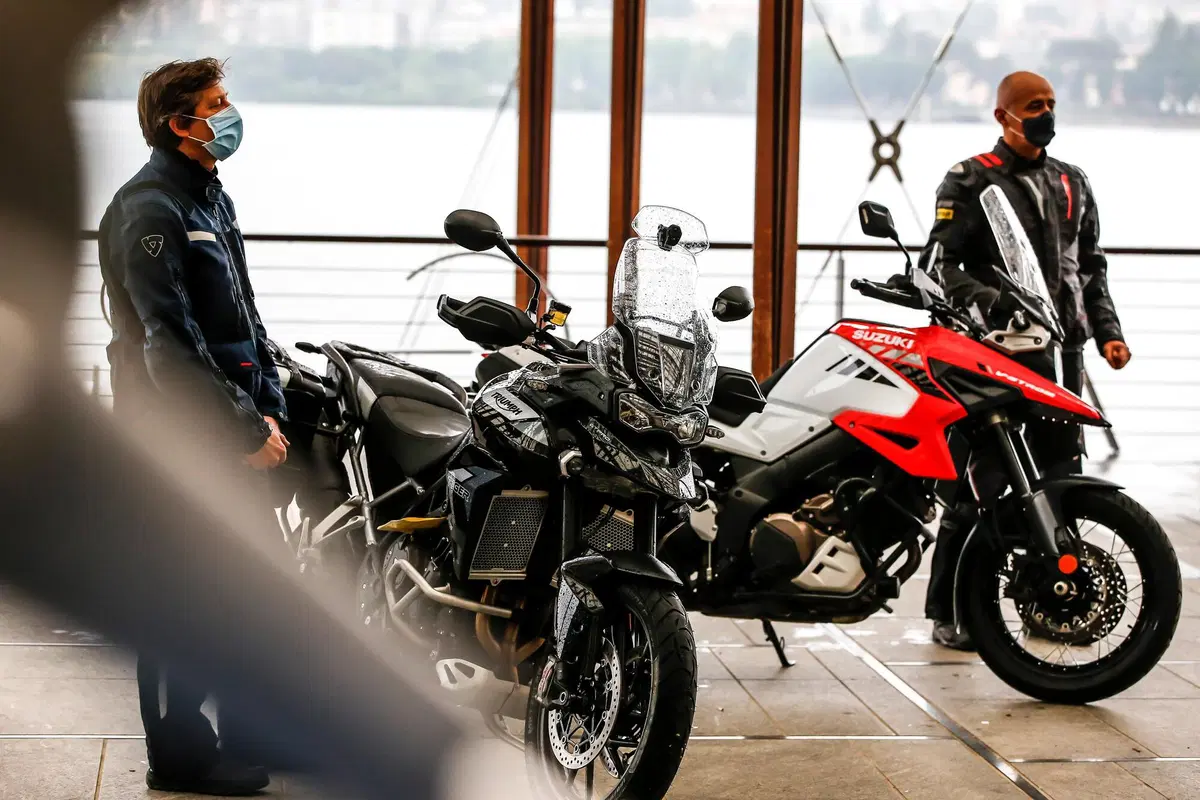 Moto.it Talk, le ultime prove: Suzuki V-Strom 1050 vs Triumph Tiger GT, Benelli 752S, Ducati Scrambler PRO (2)