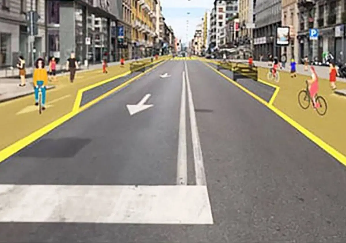 Fase 2. Come cambiano le citt&agrave;? Ciclabili, "case avanzate" e "bike lane"