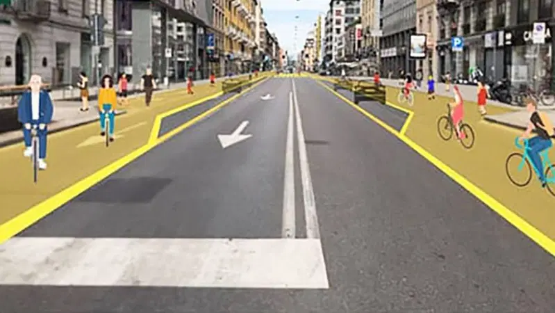 Fase 2. Come cambiano le citt&agrave;? Ciclabili, "case avanzate" e "bike lane"