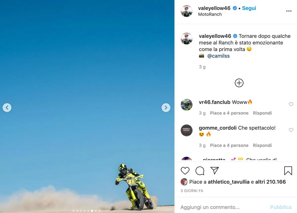 Valentino Rossi torna al Ranch (2)