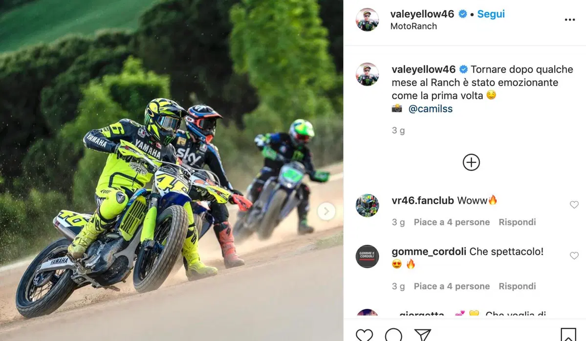 Valentino Rossi torna al Ranch (3)