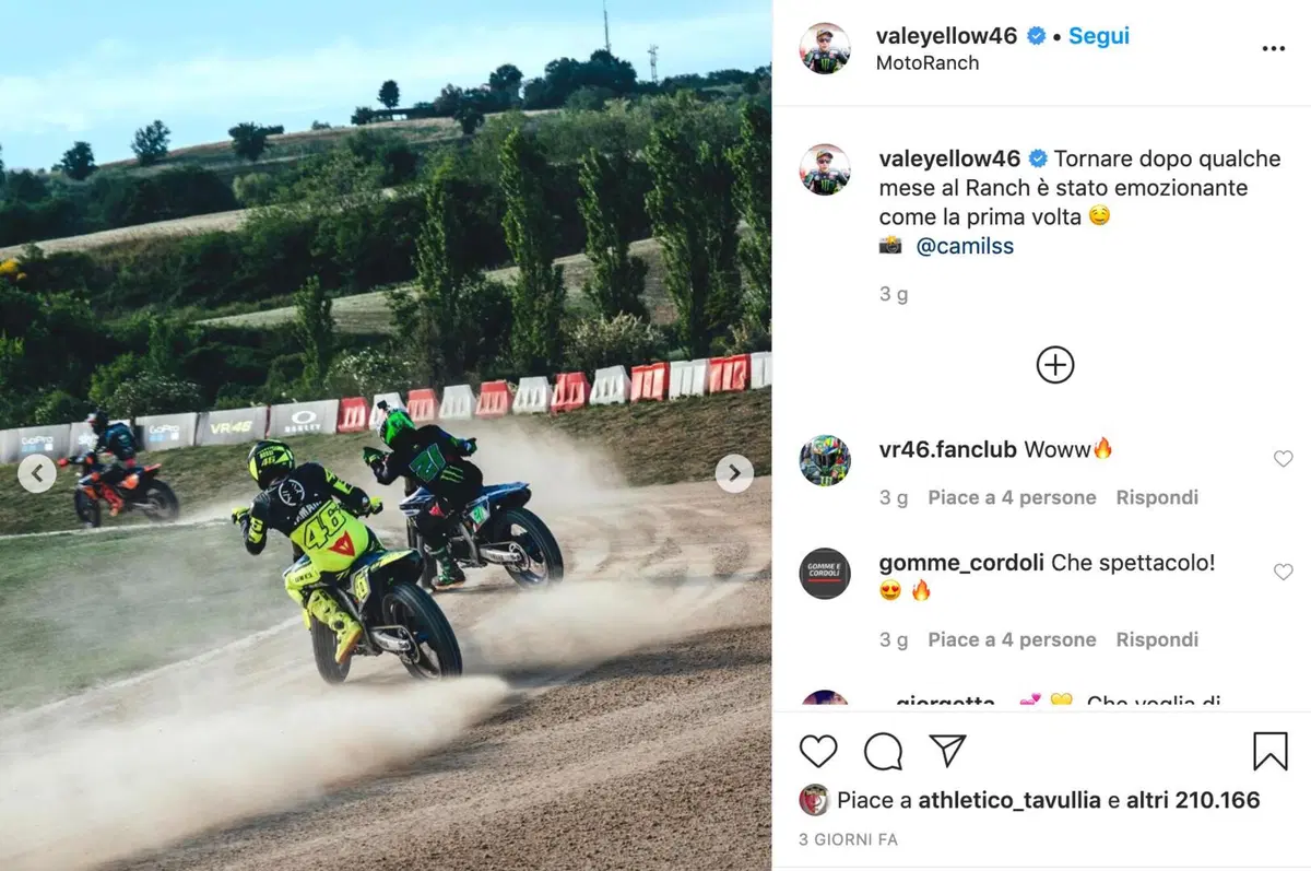 Valentino Rossi torna al Ranch (5)