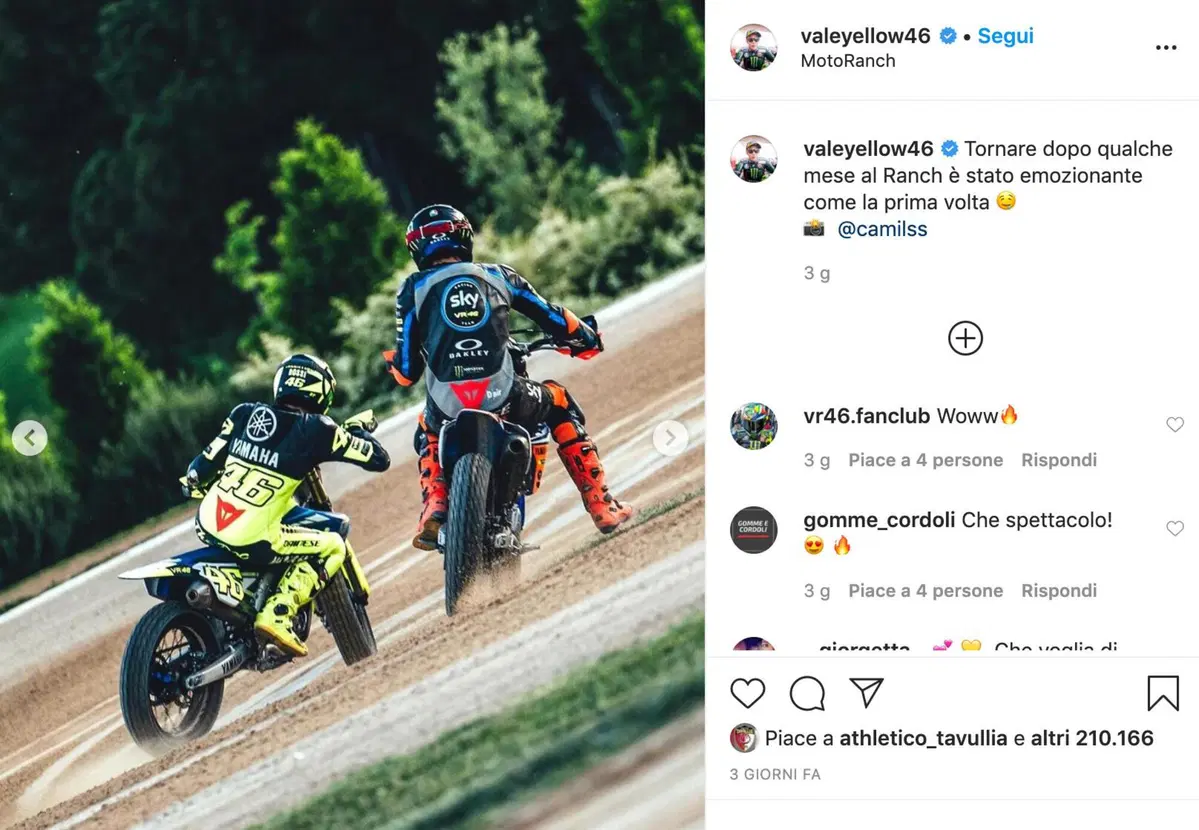 Valentino Rossi torna al Ranch (6)