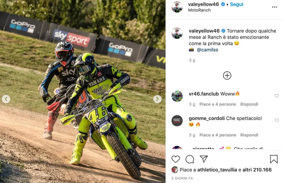 Valentino Rossi torna al Ranch (7)