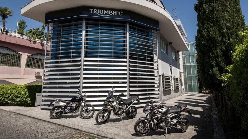 Nuova sede per Triumph Motorcycles Italia
