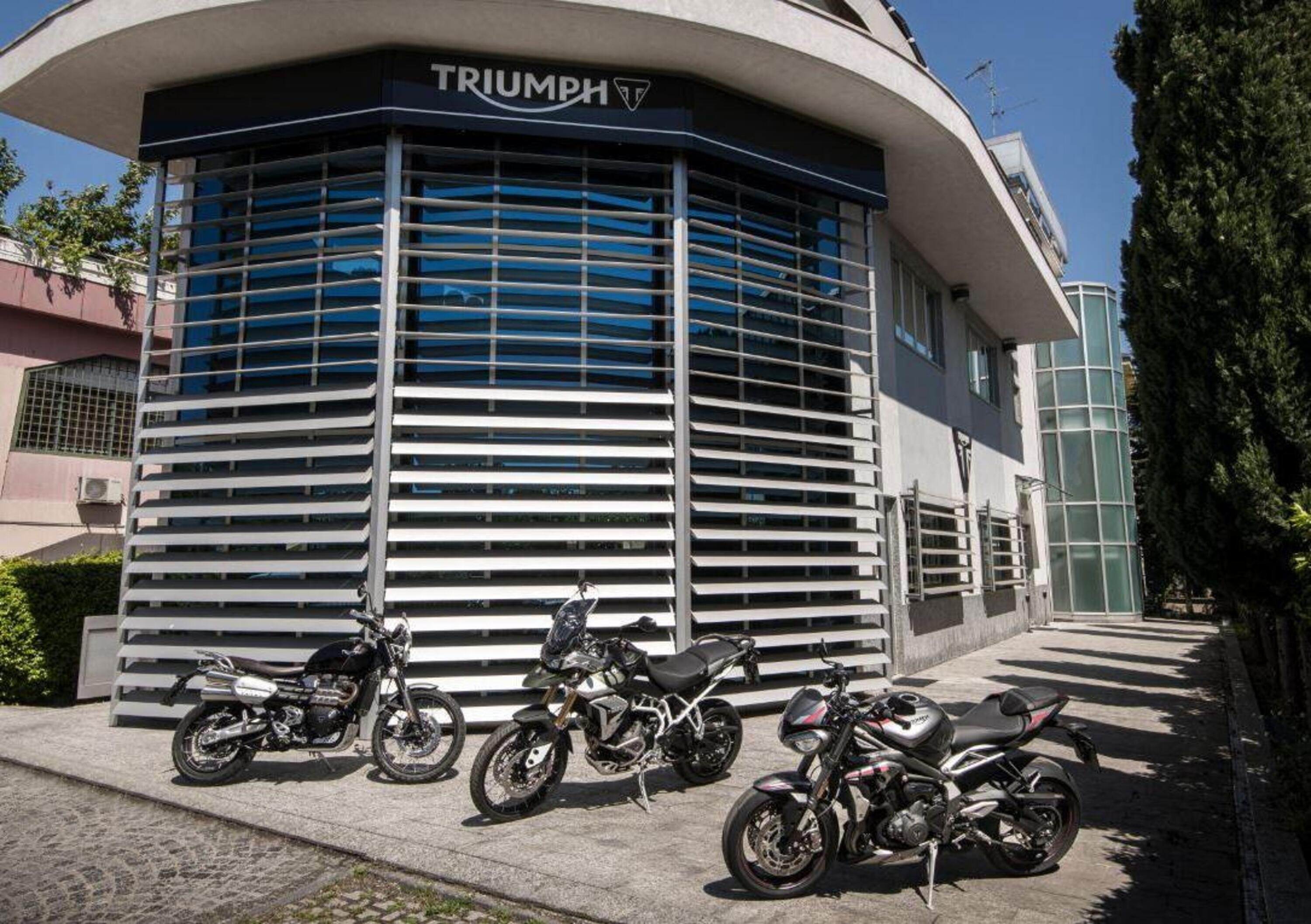 Nuova sede per Triumph Motorcycles Italia